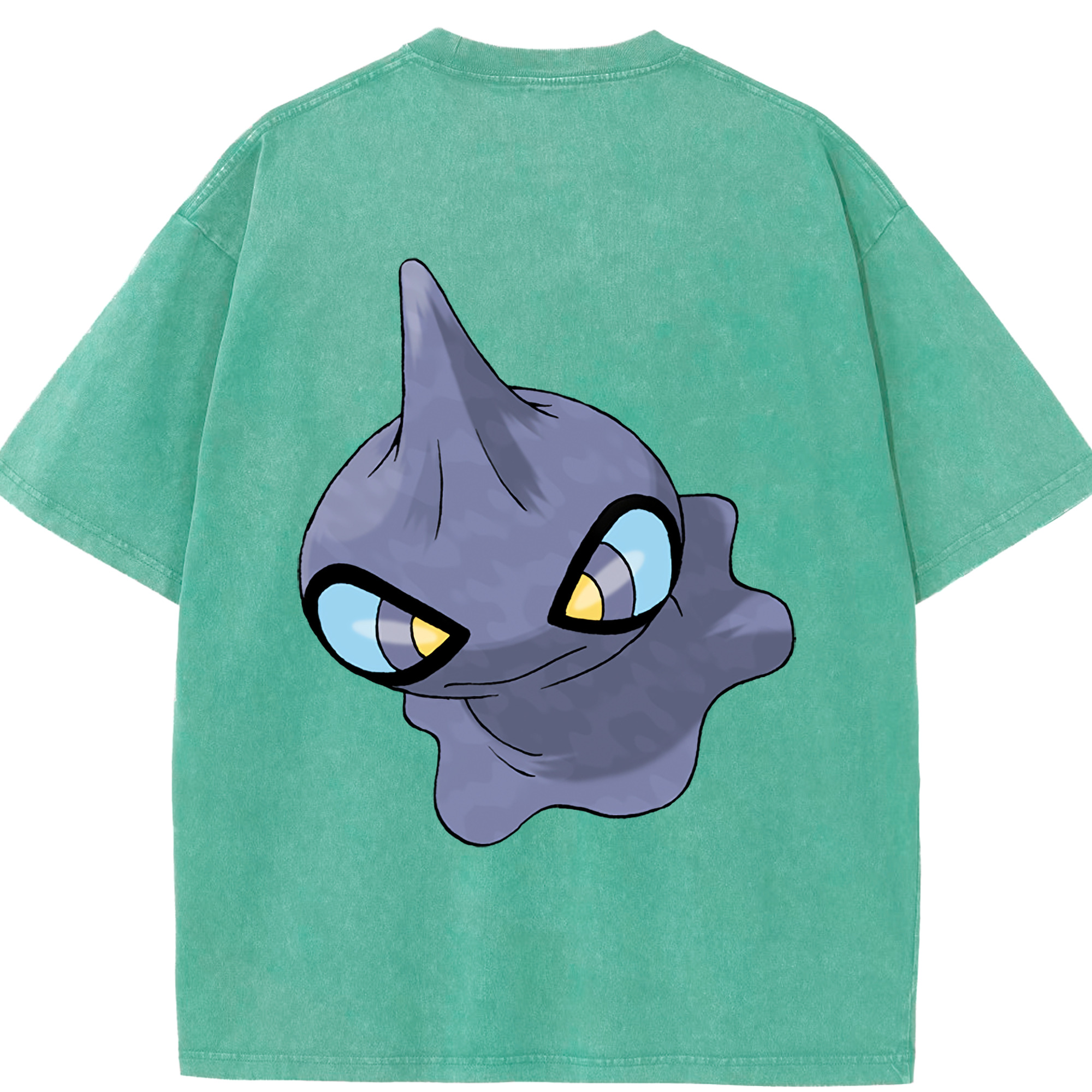 （画像用） ポケットモンスター Pokémon 綿100% ヴィンテージ風 半袖Tシャツ（背面プリント）